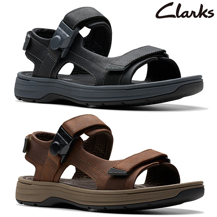 Clarks クラークス メンズ カジュアル サンダル ソルトウェイ トレイル 26176904 26176905 Saltway Trail アウトドア ストラップサンダル 正規品｜reload-ys