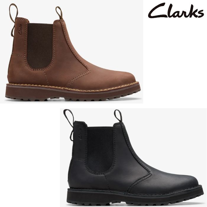 【美品】Clarks Solsbury Easy サイドゴアブーツ【新品】 Clarks（クラークス） メンズ ブーツ Solsbury Easy ソルスブリー