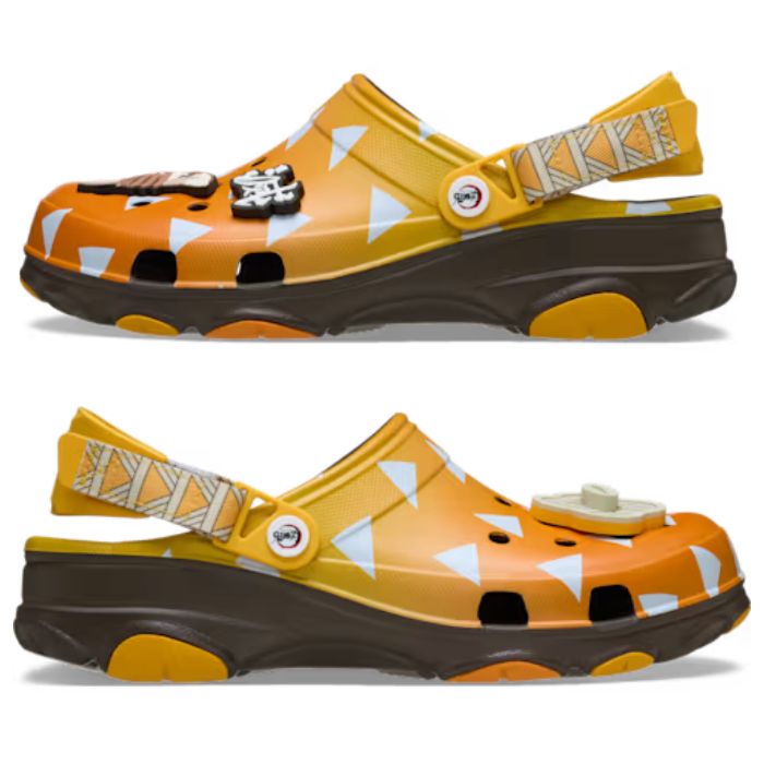 【crocs】DEMON SLAYER ZENITSU CLOG 「鬼滅の刃」善逸 国内発送 クロックス 「鬼滅の刃」 善逸 オールテレイン クロッグ 靴 通販