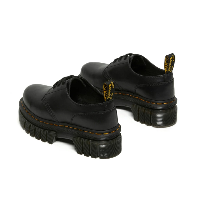 Dr.Martens ドクターマーチン オードリック 3ホールシューズ Audrick 3 Eye Shoe 27147001 厚底 3ホール イエローステッチ｜reload-ys｜04