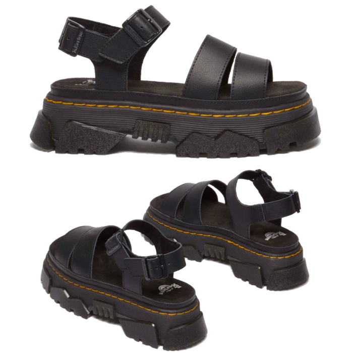 美品　ドクターマーチン　サンダル厚底 ストラップ付き 太ヒール ボリュームソール Dr.Martens（ドクターマーチン） レディース サンダル マティソン2