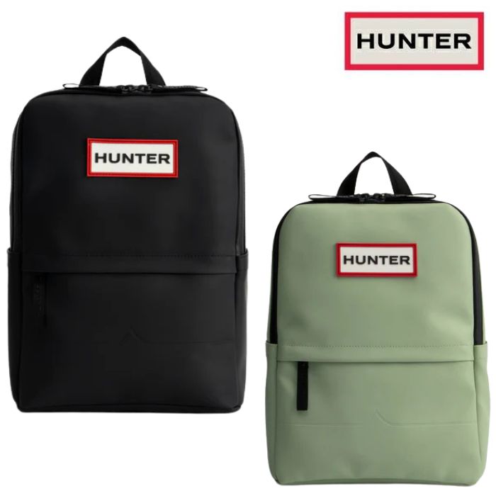国内発送 HUNTER バックパック ORIGINAL RUBBERISED UBB3607CPE オリジナル ラバライズド バックパック - ブラック
