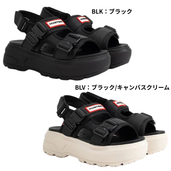 HUNTER（ハンター） ユニセックス サンダル CITY REBEL NEO LEATHER