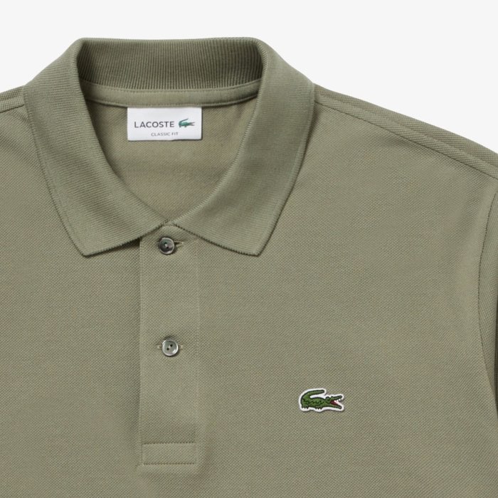 ラコステ　ポロシャツ　L1212LJ-99 ページュ LACOSTE ラコステ L1212LJ-99 L.12.12 ポロシャツ トップス 無地