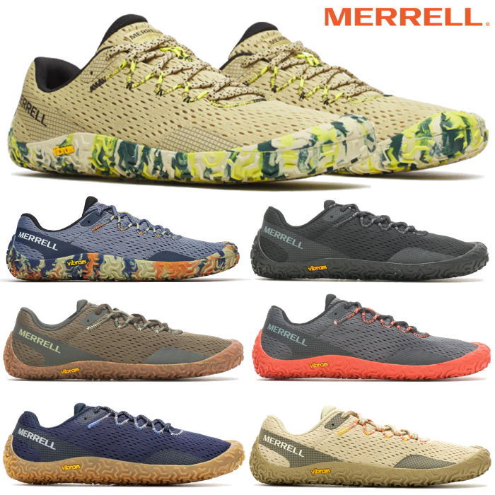 MERRELL メレル メンズ スニーカー ベイパー グローブ 6 アウトドアシューズ トレイルランニングシューズ VAPOR GLOVE 6｜Reload スニーカー sneaker メンズ