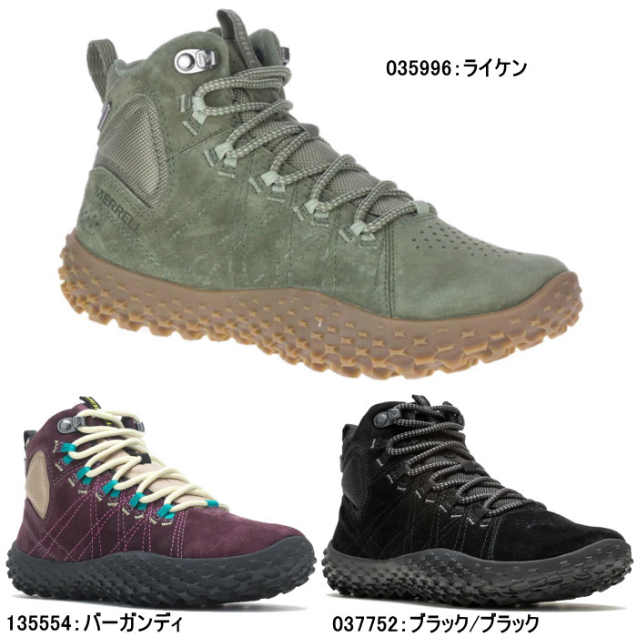 MERRELL メレル レディース スニーカー ラプト ミッド ウォータープルーフ アウトドアシューズ ハイキングシューズ 防水 WRAPT MID WATERPROOF | MERRELL | 01