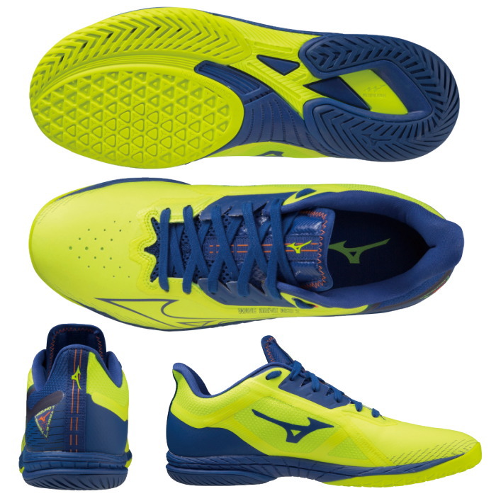 MIZUNO ミズノ メンズ レディース ジュニア 卓球シューズ ウエーブドライブ NEO3 男女兼用 軽量 WAVE DRIVE NEO3 81GA2200 | MIZUNO | 02
