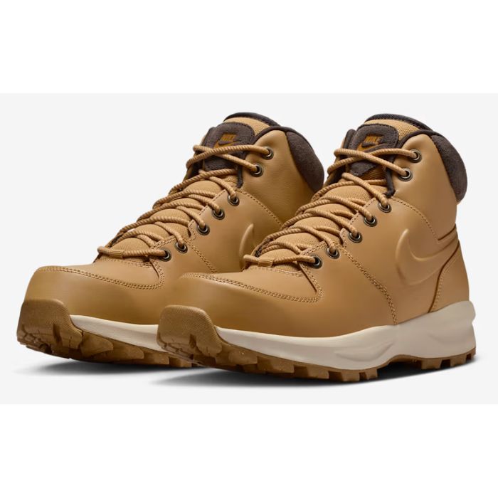 NIKE �i�C�L �u�[�c �X�j�[�J�[ �����Y MANOA LEATHER �}�m�A ���U�[ HF7095 700 �u���E��