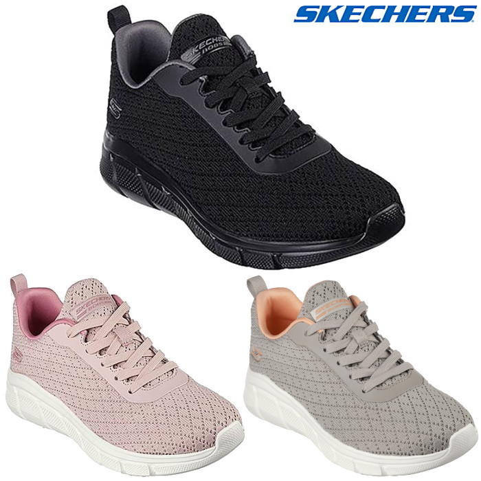 SKECHERS スケッチャーズ レディース スニーカー シューズ ボブス ビー フレックス クイック ピボット BOBS B FLEX-QUICK PIVOT 117328｜Reload スニーカー sneaker メンズ
