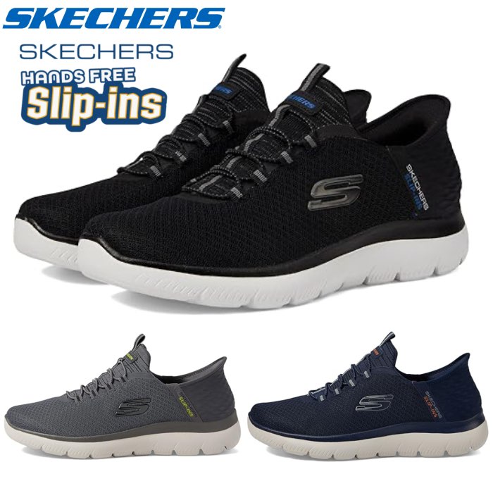 SKECHERS スケッチャーズ 232457W スリップインズ：サミッツ - ハイ レンジ メンズ スリッポン ローカット ウォーキングシューズ ランニング 軽量 おしゃれ 靴｜reload-ys