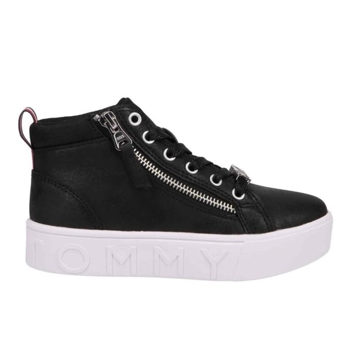 SALE 半額 50%OFF TOMMY HILFIGER トミー ヒルフィガー TH101038 TH101039 EVA BOOT キッズ ジュニア スニーカー ブーツ 厚底 シンプル おしゃれ カジュアル 靴 | TOMMY HILFIGER | 02