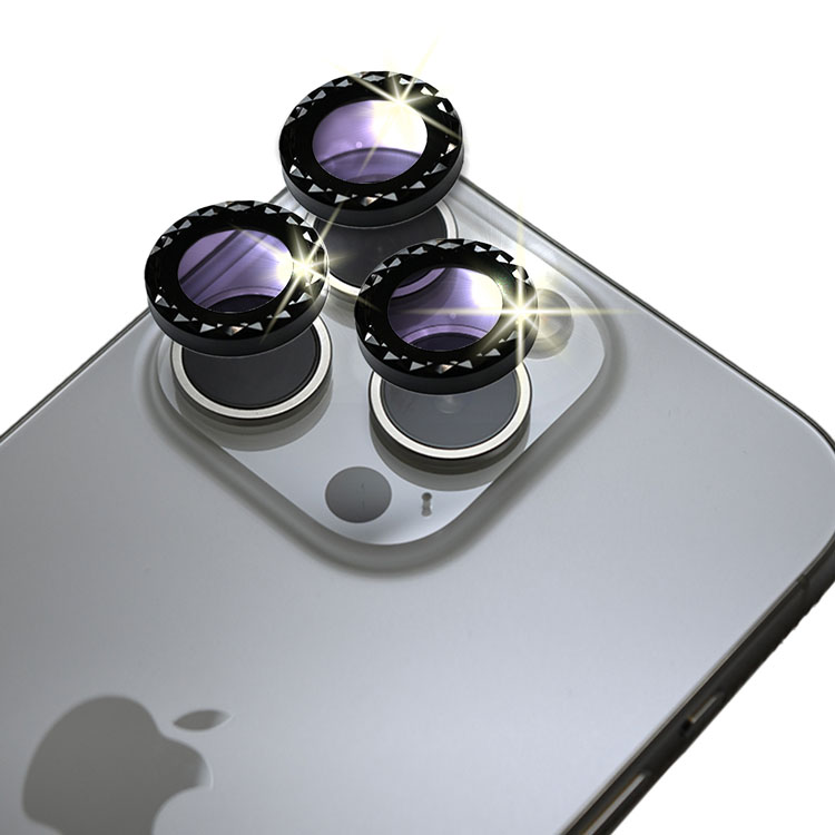PATRI FTE 手動式フィルムカメラ 純日本製 カバー付き iPhone レンズカバー カメラレンズカバー 2個セット 対応 キラキラ
