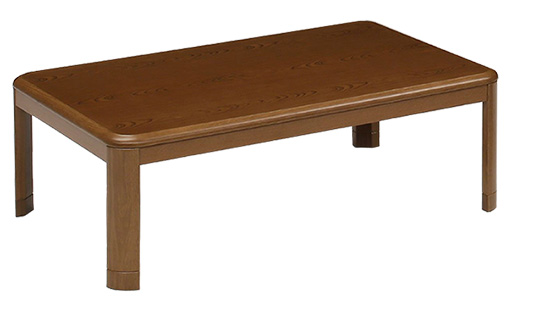 こたつ 150×85 ローコタツ こたつテーブル テーブル ダイニングテーブル 選べる2色 ミドルブ...