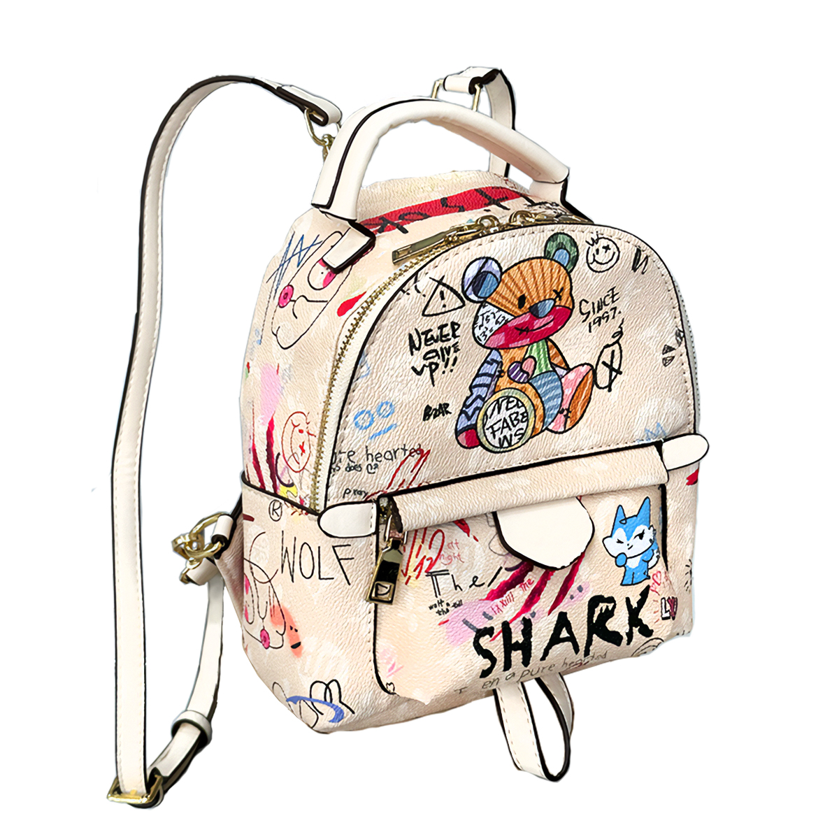 リュック レディース 小さめ かわいい クマ リュックサック バック