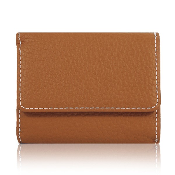 ミニ財布 財布 レディース メンズ 小さい 三つ折り 牛革 レザー 大容量 薄型 極小 ミニウォレット カード入れ 小銭入れ ステッチ Giorno Crawford 送料無料 | ブランド登録なし | 05