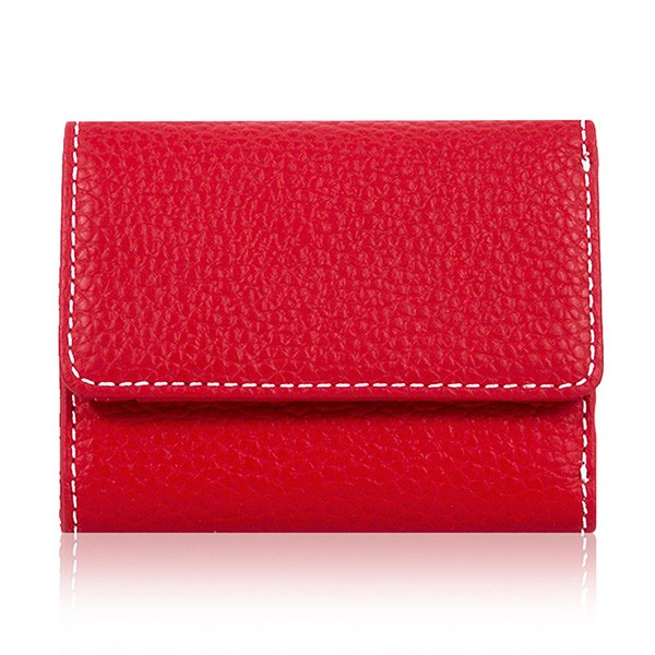 ミニ財布 財布 レディース メンズ 小さい 三つ折り 牛革 レザー 大容量 薄型 極小 ミニウォレット カード入れ 小銭入れ ステッチ Giorno Crawford 送料無料 | ブランド登録なし | 02