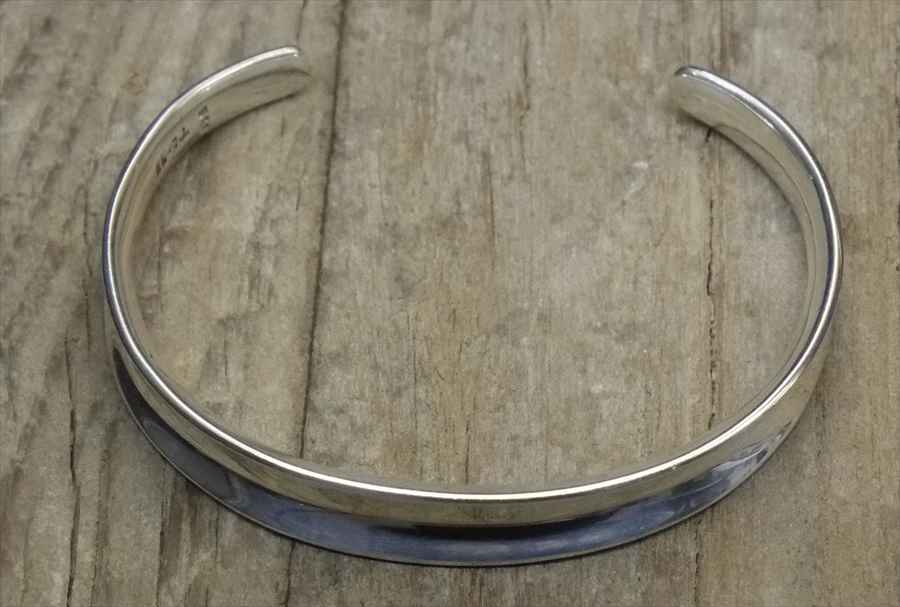 Vintage Mexican Silver 925 Bangle ヴィンテージ メキシカン シルバー