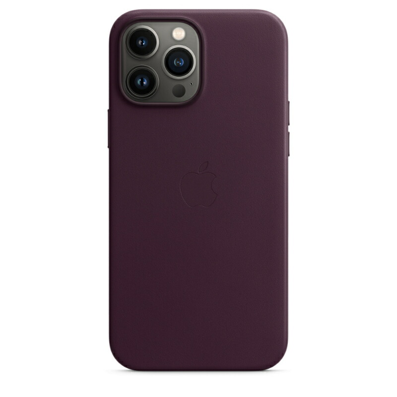 【新品】純正 iPhone 13 mini レザーケース・ダークチェリー① ダークチェリー・レザーケースを開封！[iPhone 13 mini] | デカ
