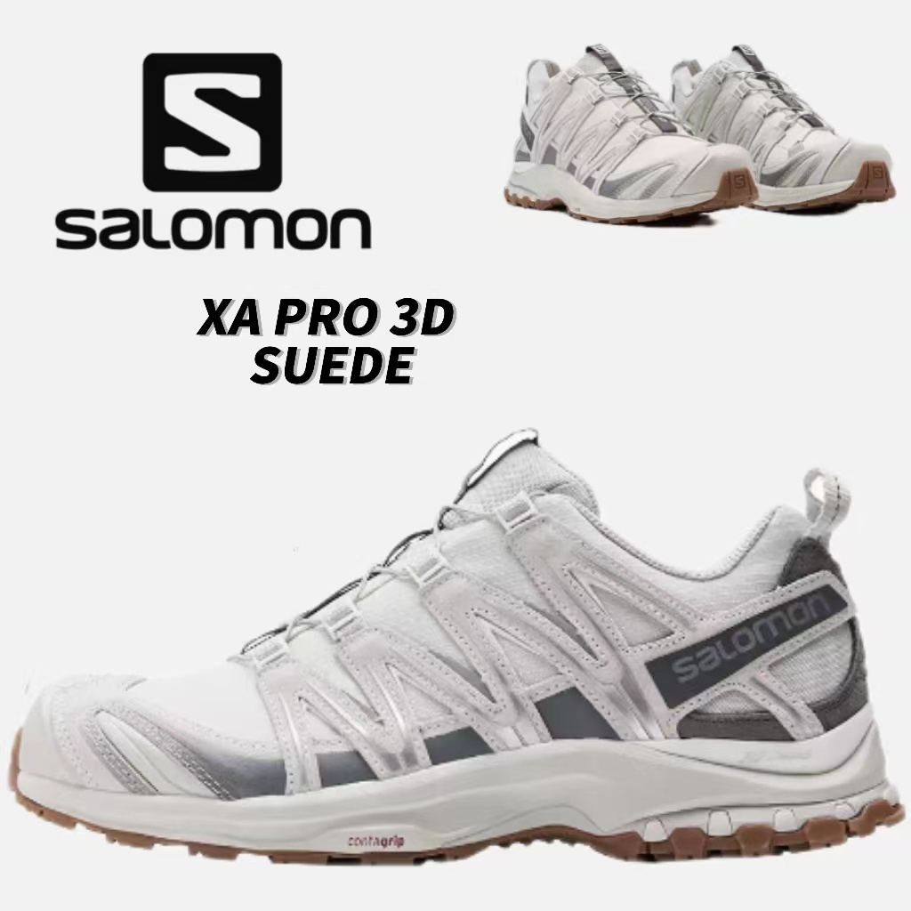 SALOMON サロモン スニーカー スポーツ シューズ トレイルランニング ユニセックス アウトドア 山登り 軽量 通気性 頑丈 XA PRO 3D  SUEDE 海外限定モデル