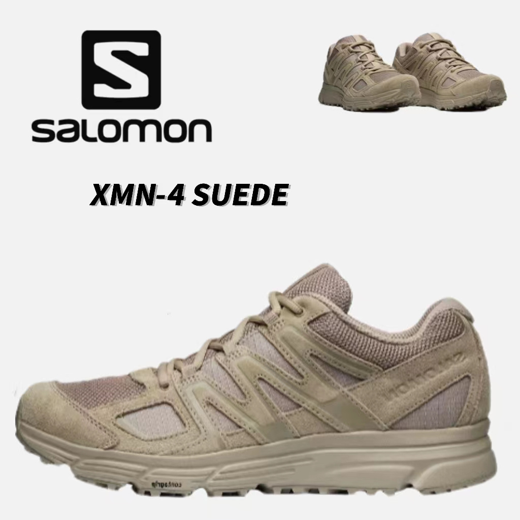 SALOMON サロモン スニーカー メンズ レディース スポーツ トレイルランニング アウトドア シューズ 軽量 通気性 カジュアル XMN-4  SUEDE 海外限定モデル