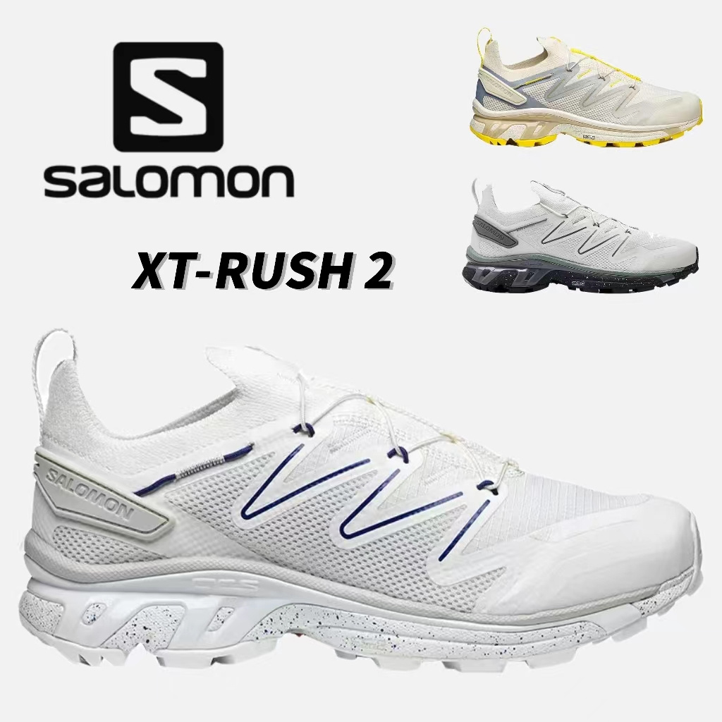 SALOMON サロモン スニーカー スポーツシューズ 軽量 トレイルランニング アウトドア 靴 高品質 安定感 男女兼用 山登り XT-RUSH 2  海外限定モデル