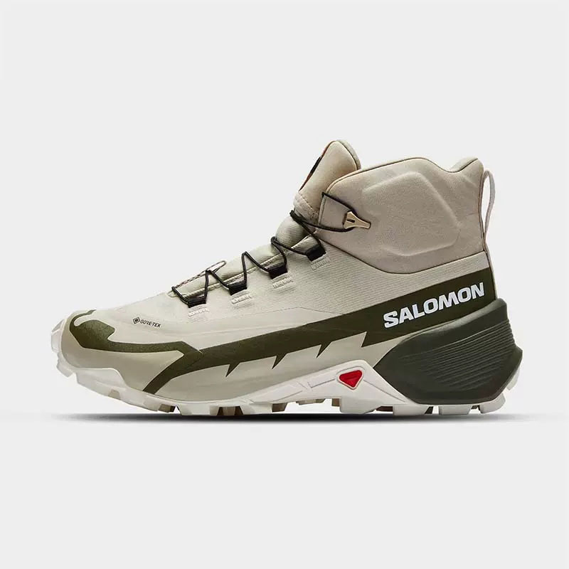 SALOMON サロモン トレイルランニング スニーカー ハイキング トレイルランニング シューズ 靴 山登り 男女兼用 ベージュ CROSS HIKE MID GTX 2 W｜rendic-mall｜03