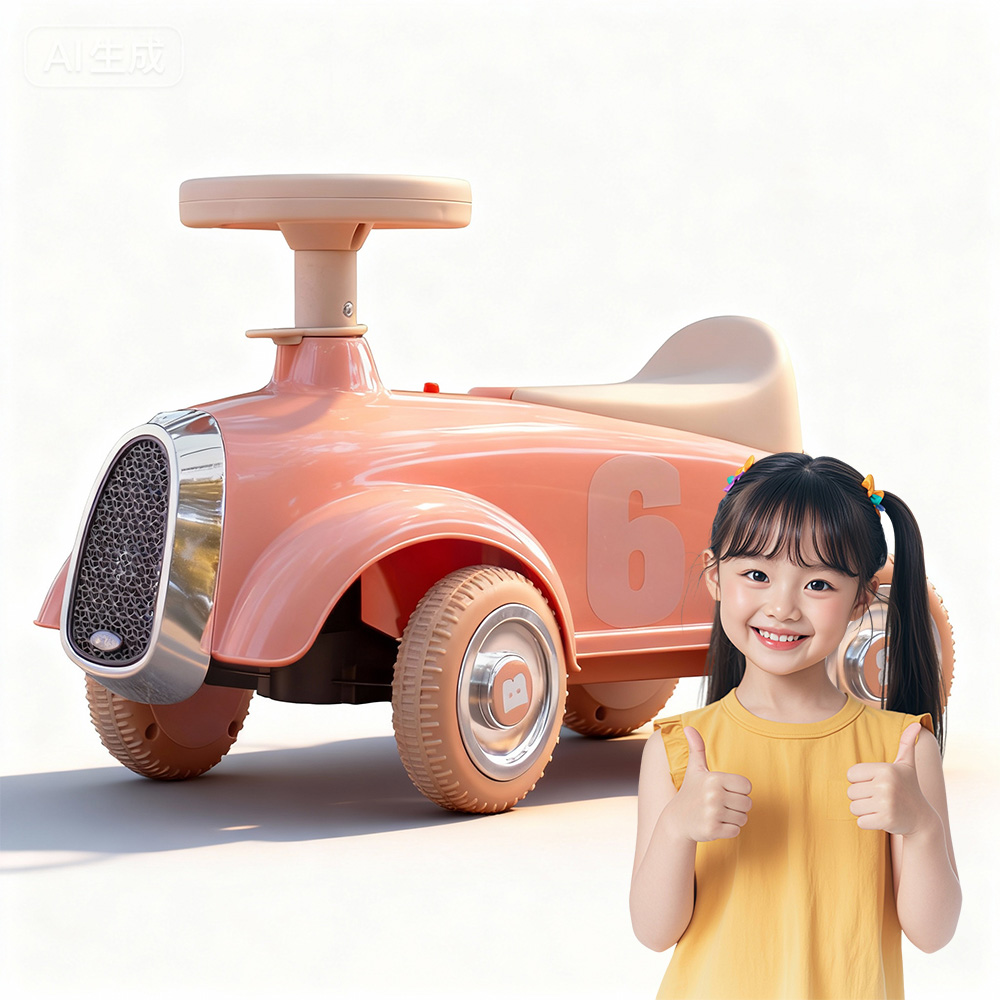 子供用バランスカー 2色 キッズウォーカー 四輪スクーター ペダルなし