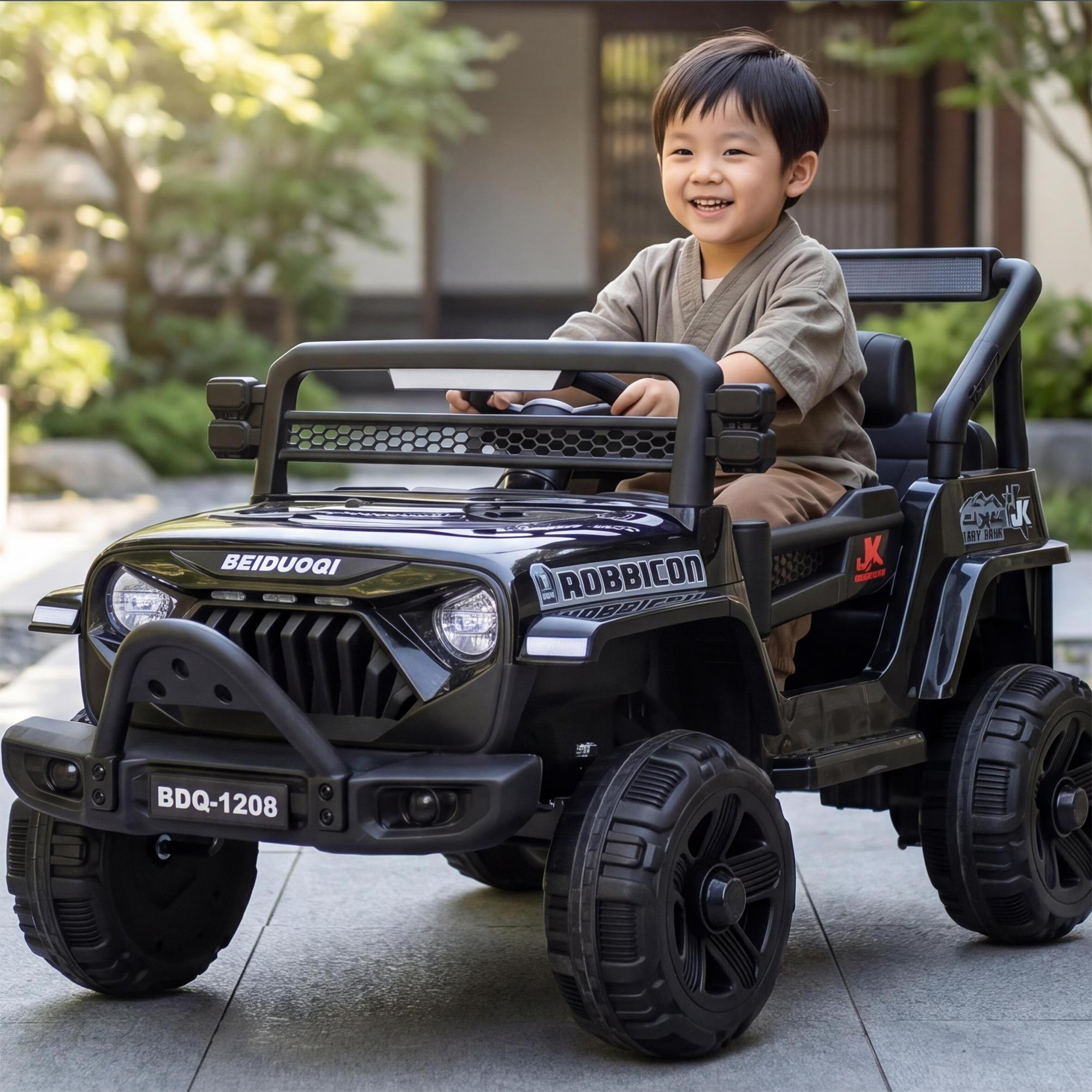電動乗用ラジコンカー 子供用 乗用玩具 ジープ キッズ電動カー 電動