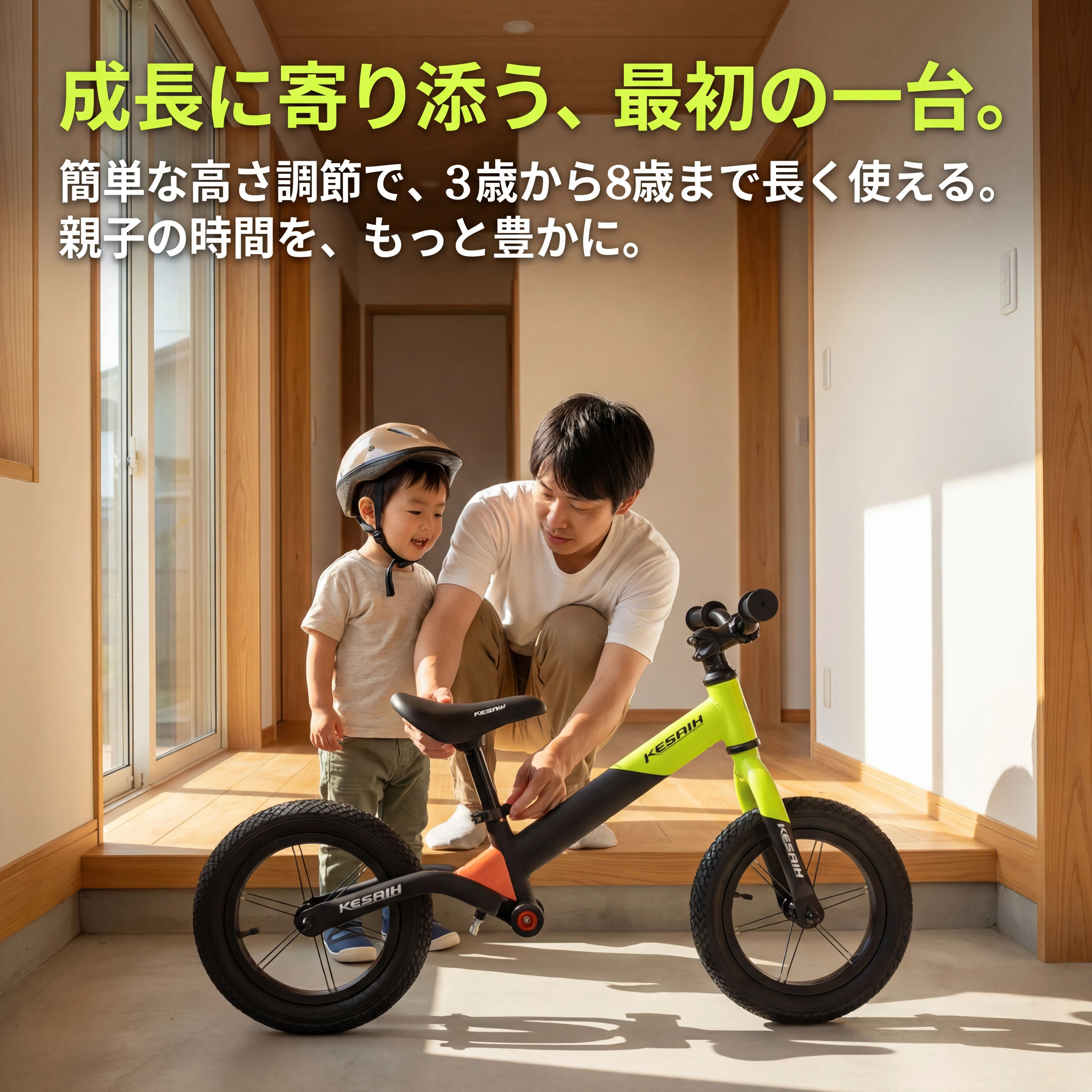 ペダルなし自転車 12インチ 子供用 キックバイク バランスバイク