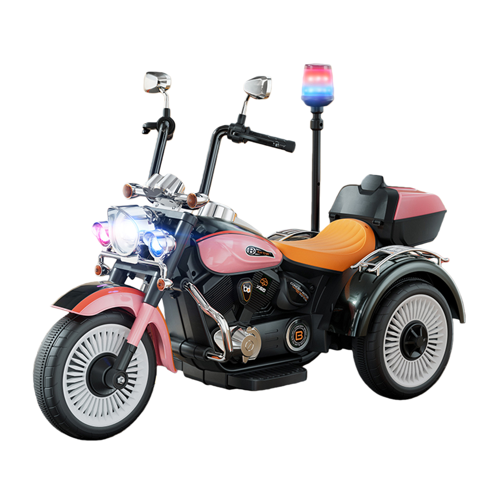 電動乗用キッズパトロールバイク 子供用3~6歳 大容量バッテリ 外遊び