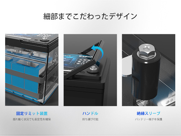 2023新商品】レノジー RENOGY リン酸鉄リチウムイオンバッテリー 電池