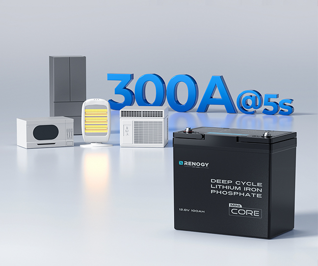 新品未使用　RENOGY core 100Ah リン酸鉄リチウムイオンバッテリー 新品未使用 RENOGY core 100Ah リン酸鉄リチウムイオン