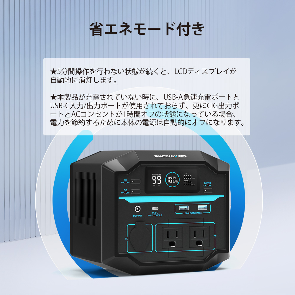 ポータブル電源 ソーラーパネル セット 小型 222Wh 80W 太陽光発電 車