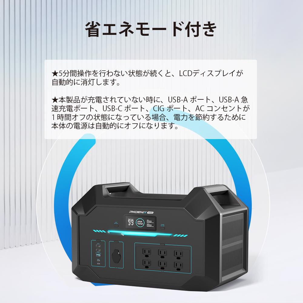 Renogy レノジー ポータブル電源 大容量 998.4Wh 1500W 2個＋ 単相並列