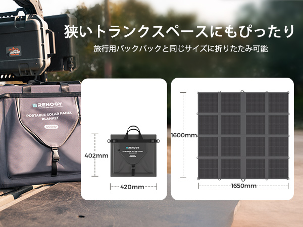 RENOGY（レノジー） 【SALE】RENOGY 400W 折りたたみ式ソーラーパネル