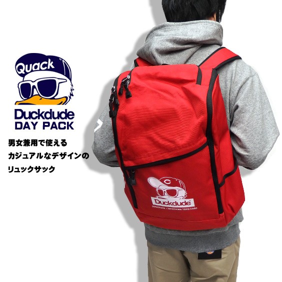 DUCK DUDE リュック 広島東洋カープ ダックデュード コラボ デイパック バックパック アヒルバッグ ビーワンソウル カバン BAG-079  : bag-079 : RENOVATIO - 通販 - Yahoo!ショッピング