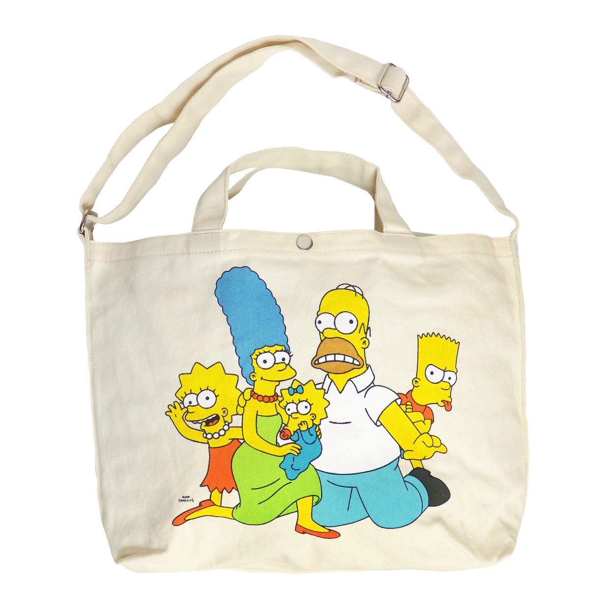 ザ シンプソンズ トートバッグ The Simpsons ショルダーバッグ 2way カバン イラストプリント キャラクター グッズ Bag 082 Bag 082 Renovatio 通販 Yahoo ショッピング
