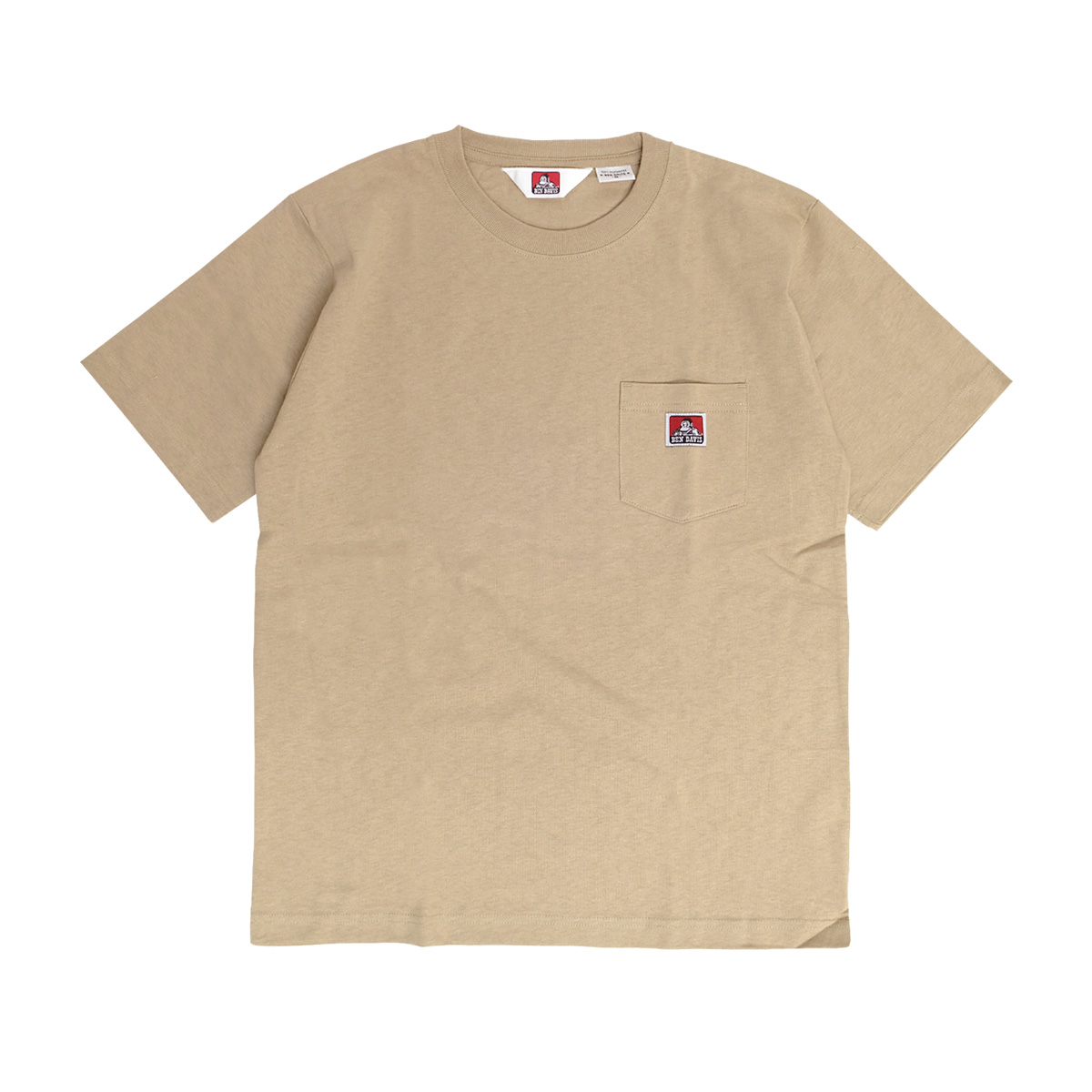 BEN DAVIS Tシャツ ポケット付き 半袖Tシャツ メンズ ベンデイビス ポケットTシャツ ゴリラタグ ポケT クルーネック BEN-1128｜renovatio｜05