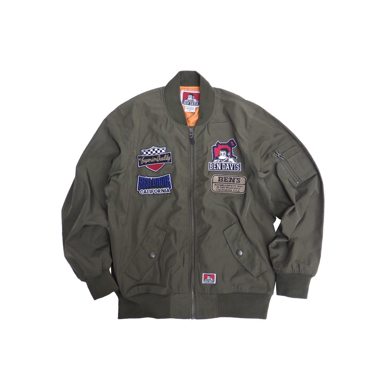 正規販売代理店 Ben Davis ベンデイビス Ma 1ジャケット サイズ Import M ミリタリージャケット ブランド古着バズストア Sale 公式 Miass Avto Ru