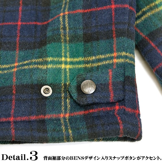 【入手困難】BEN DAVIS ナバホ柄 コンチョボタン ウールジャケット L 入手困難】BEN DAVIS ナバホ柄 コンチョボタン ウールジャケット L
