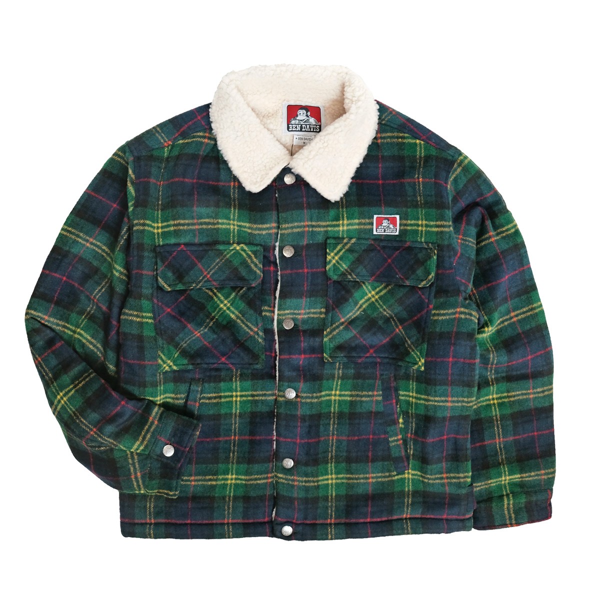 Ben Davis ランチコート ベンデイビス Cpoジャケット メンズ チェック柄 裏ボアジャケット ゴリラタグ アウターシャツ Ben 1469 Bendavis 1469 Renovatio 通販 Yahoo ショッピング