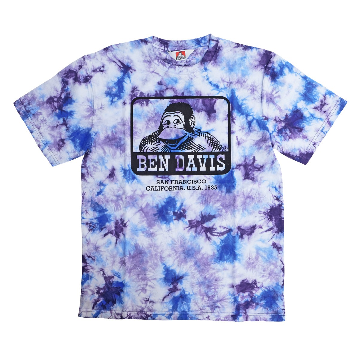 Ben Davis Tシャツ ベンデイビス ゴリラアイコン プリント タイダイtシャツ メンズ ベンデイヴィス 半袖 タイダイ柄 プリントtシャツ ユニセックス Ben 1555 Bendavis 1555 Renovatio 通販 Yahoo ショッピング