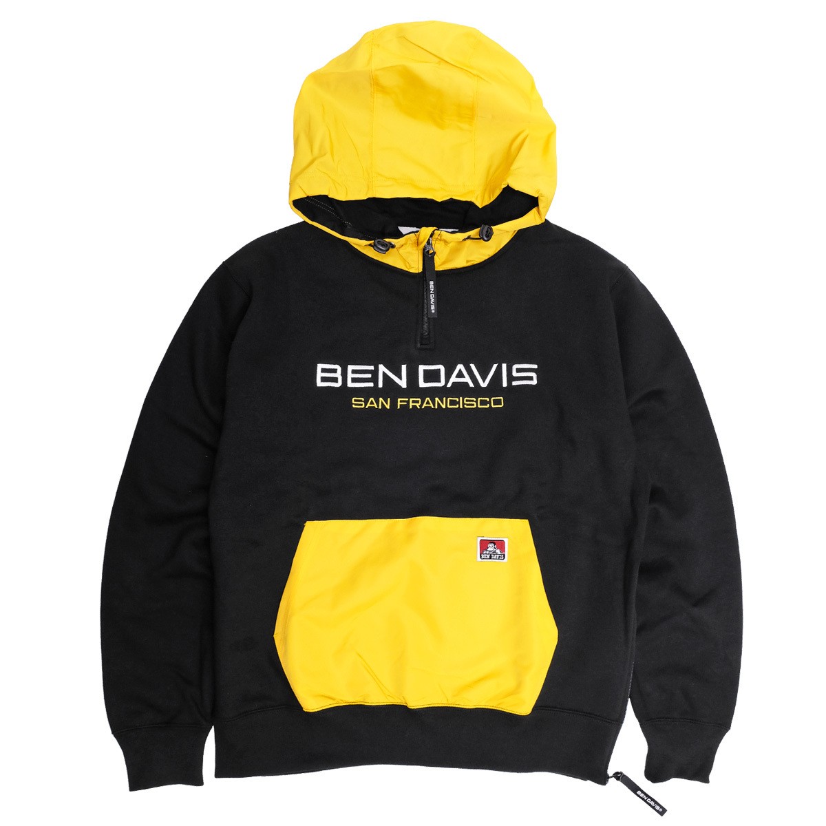 BEN DAVIS（ベンデイビス） パーカー 2020AW ナイロン 切替 スウェット 