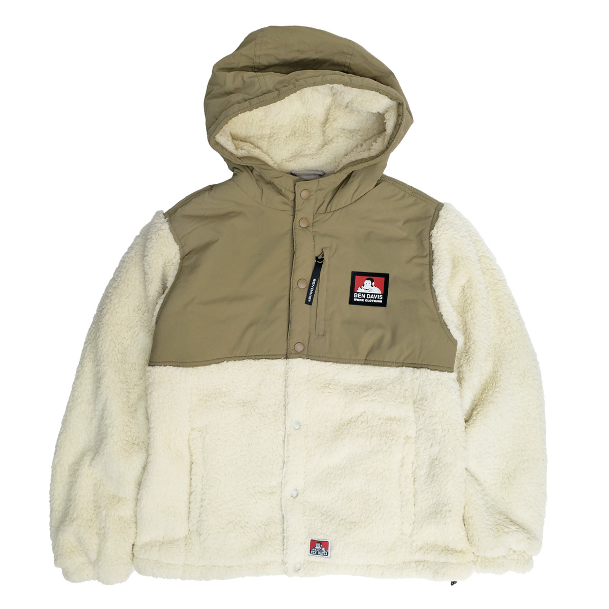 ぱぴぷぺポケット ベンデイビス（BEN DAVIS）エリボア フェイクレザージャケット