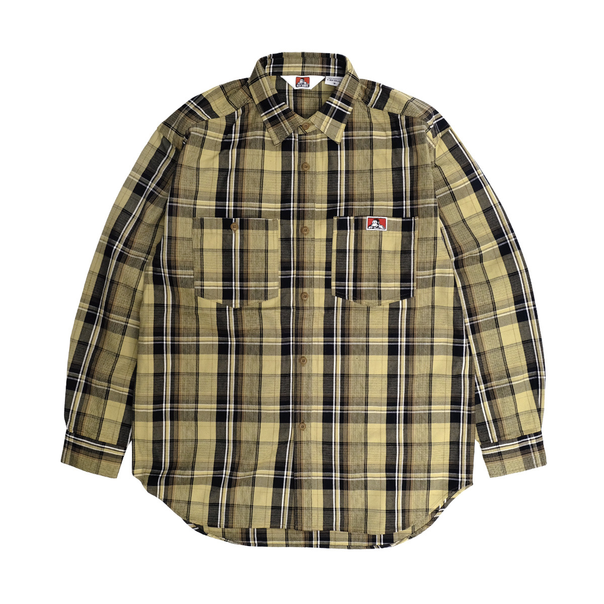 Ben Davis 長袖シャツ ベンデイビス aw ビッグシルエット チェックシャツ メンズ タータンチェック ワークシャツ 胸ポケット付き ビッグシャツ Ben 1671 Bendavis 1671 Renovatio 通販 Yahoo ショッピング