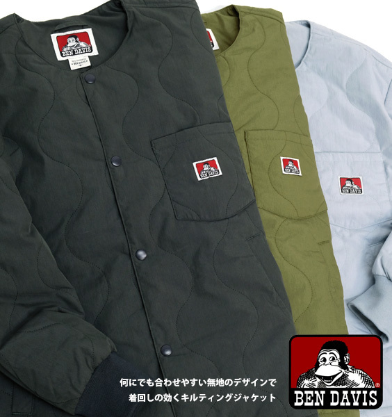 BEN DAVIS キルティングジャケット