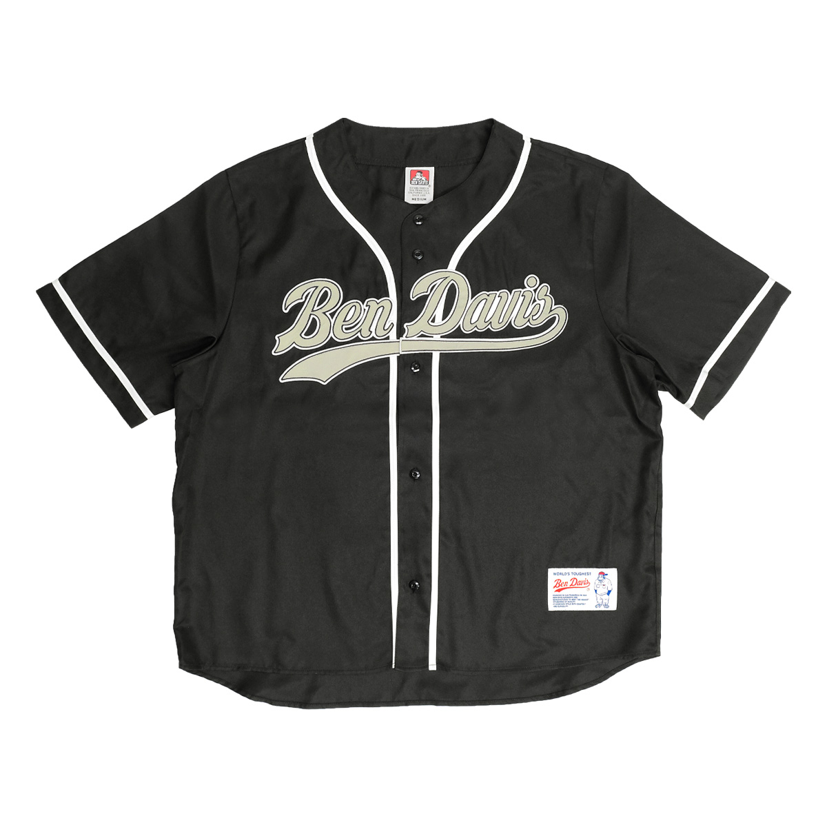 BEN DAVIS（ベンデイビス） 半袖シャツ 2022 スタジアムロゴ ワッペン