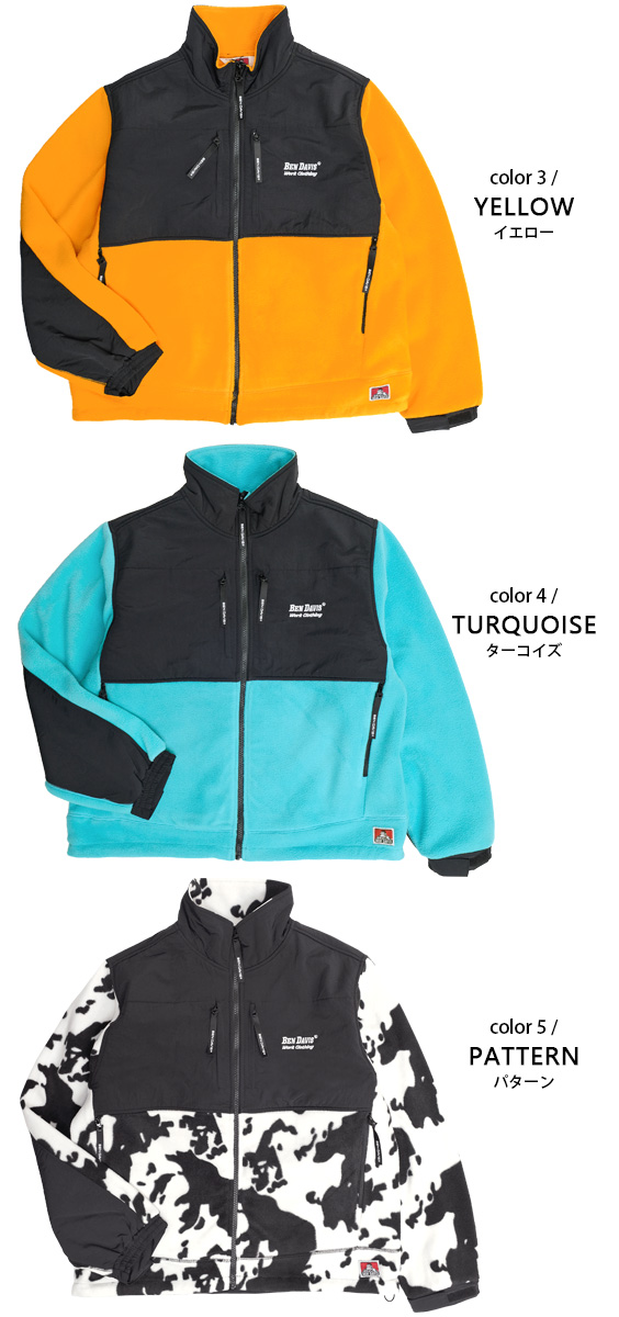 BEN DAVIS フリースジャケット