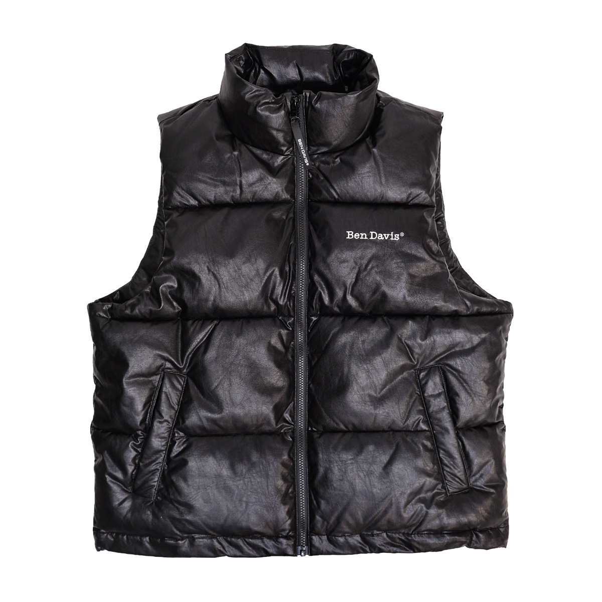 BEN DAVIS（ベンデイビス） ベスト 2023 中綿ベスト フェイクレザー