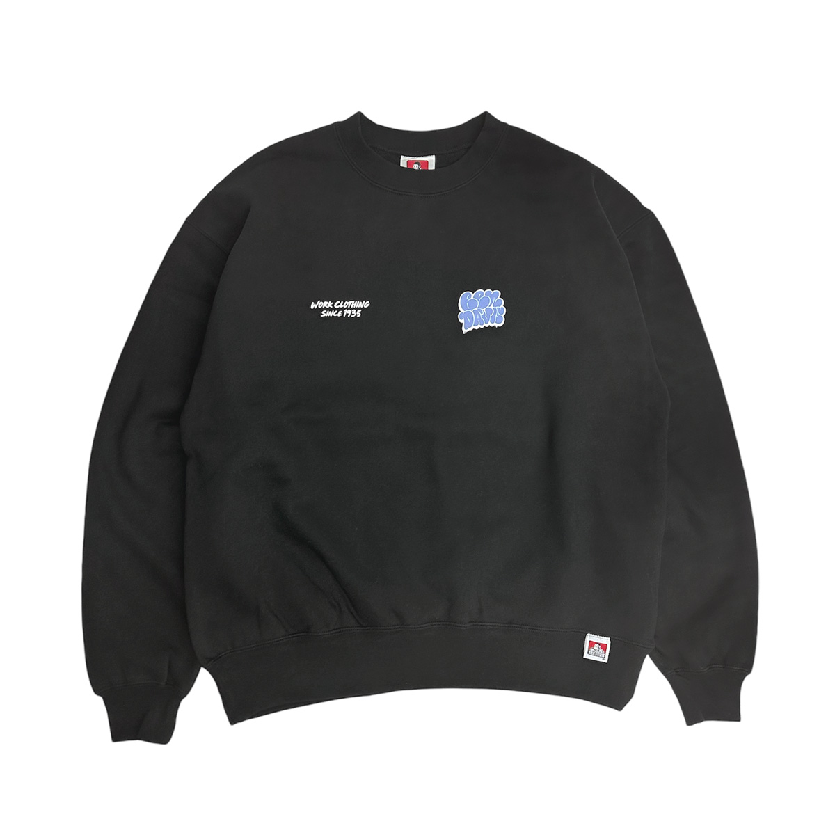 BEN DAVIS スウェット ベンデイビス グラフィティ ロゴ 発泡